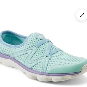 Easy Spirit Aqua and Lavender Mesh Sneakers